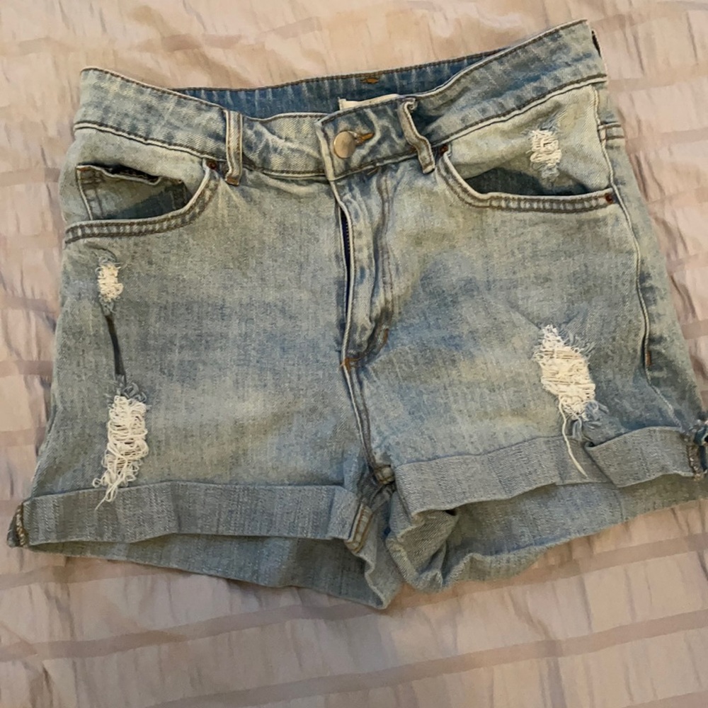 h&m jean shorts